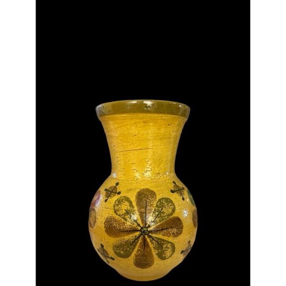 Rosenthal Netter Aldo Londi Pottery Vase – 9 3/4” Tall, Italy  Mid-Century Moder - Picture 4 of 6